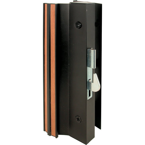 Sliding door handle balcony glass door bathroom kitchen aluminum alloy door and window handle black 